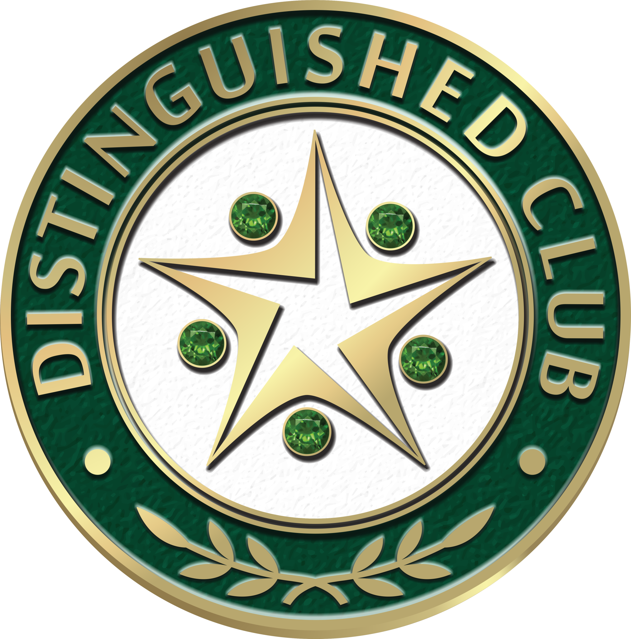 Distinguished Club award logo