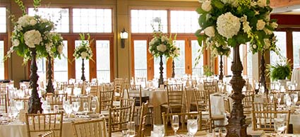 set wedding tables